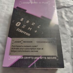 3 Pack of Ledger Nano S Plus Crypto Wallets
